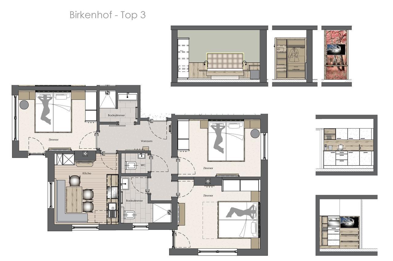 Birkenhof Apartment Zell am Ziller Exterior photo